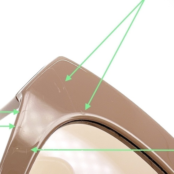 Harper Cat Eye Sunglasses by DL Eyewear Taupe (Brown/pink/gray) Acetate Cateye main image 6